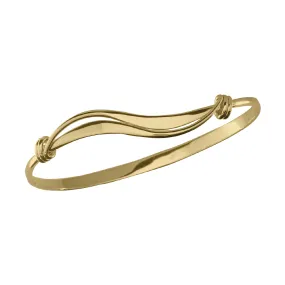 14k Wave Bracelet