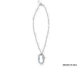 18K WHITE GOLD WITH

DIAMOND BRACELET

18K WG: 4.79 RD: 0.64/ HBR0004-7