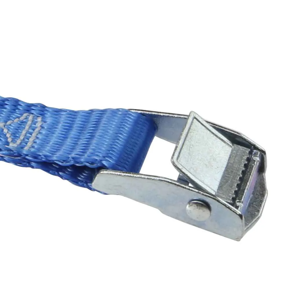 1" x 15' Blue Endless Cam Buckle Strap