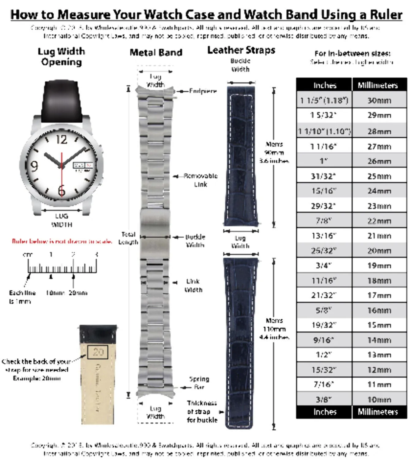20-22MM LEATHER WATCH STRAP BAND FOR TAG HEUER CARRERA CV2A10 FC5037/39/40 CLASP