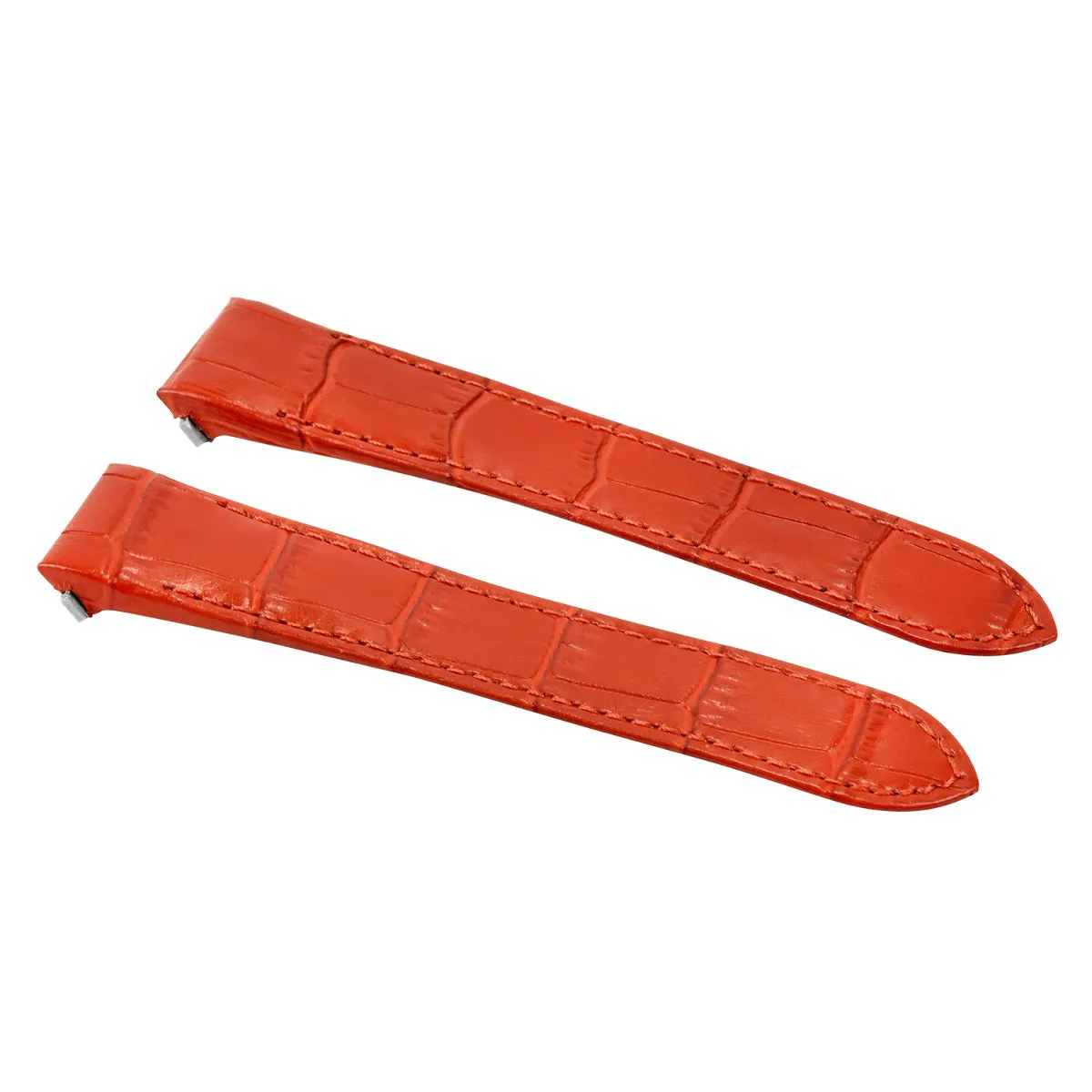 20MM LEATHER WATCH STRAP BAND FOR CARTIER ROADSTER QUICK RELEASE 2618 2619 RED