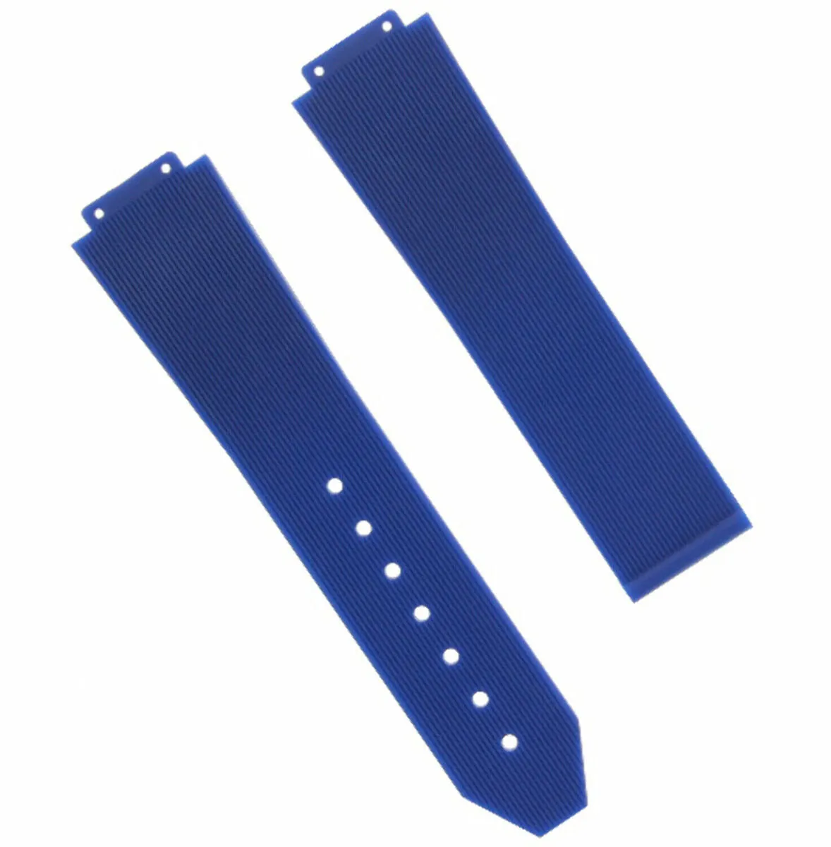 21-24-25MM RUBBER SILICONE WATCH BAND STRAP FOR H HUBLOT  2 BK SCREW SCREWDRIVER