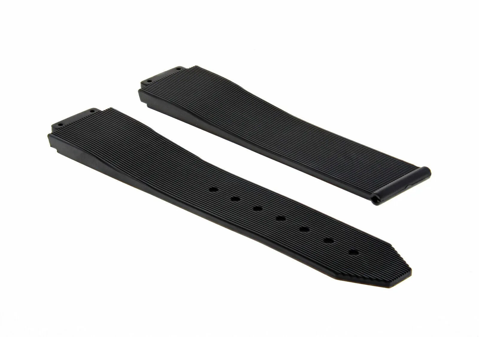21-24-25MM RUBBER SILICONE WATCH BAND STRAP FOR H HUBLOT  2 BK SCREW SCREWDRIVER