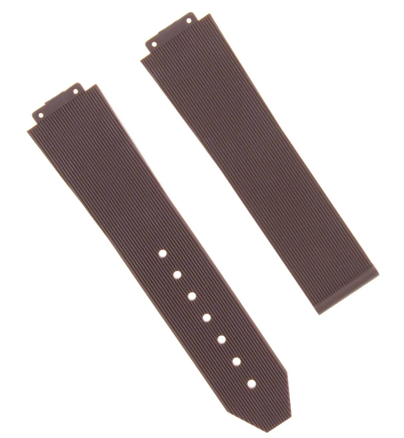 21-24-25MM RUBBER SILICONE WATCH BAND STRAP FOR H HUBLOT  2 BK SCREW SCREWDRIVER