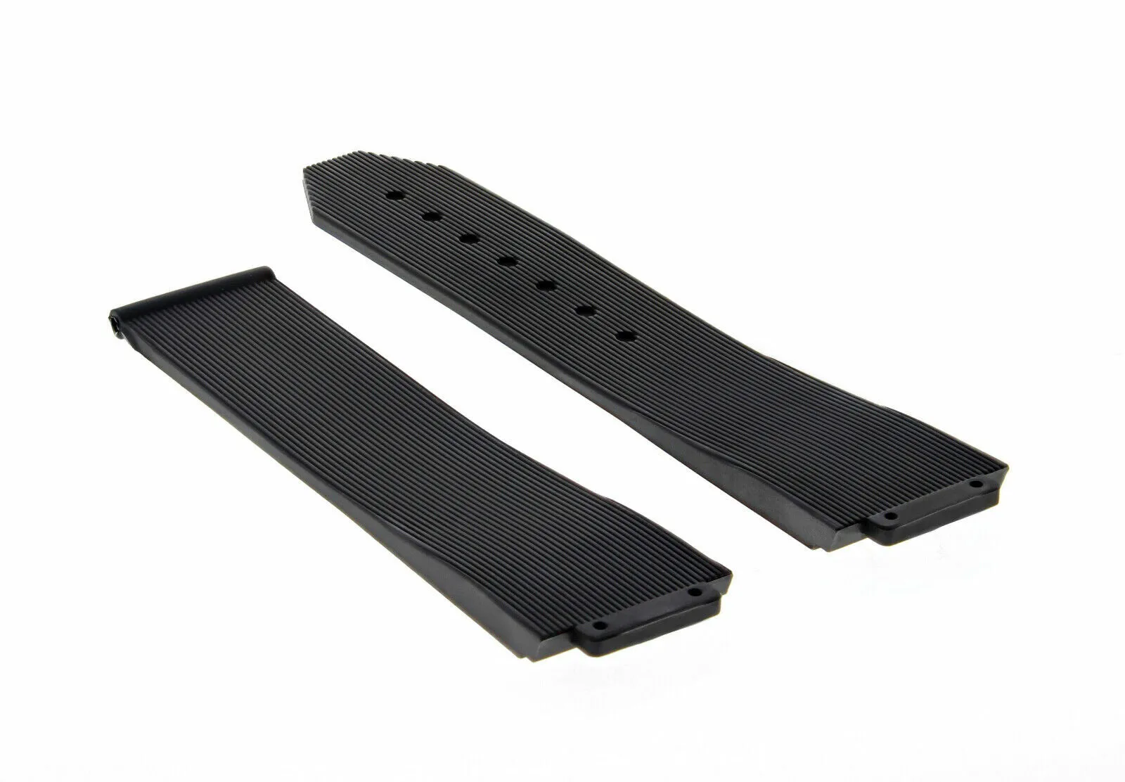 21-24-25MM RUBBER SILICONE WATCH BAND STRAP FOR H HUBLOT  2 BK SCREW SCREWDRIVER
