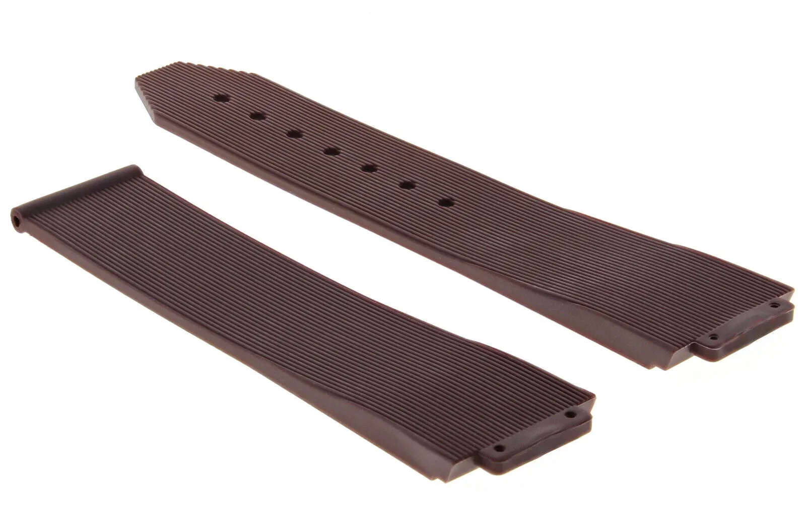 21-24-25MM RUBBER SILICONE WATCH BAND STRAP FOR H HUBLOT  2 BK SCREW SCREWDRIVER