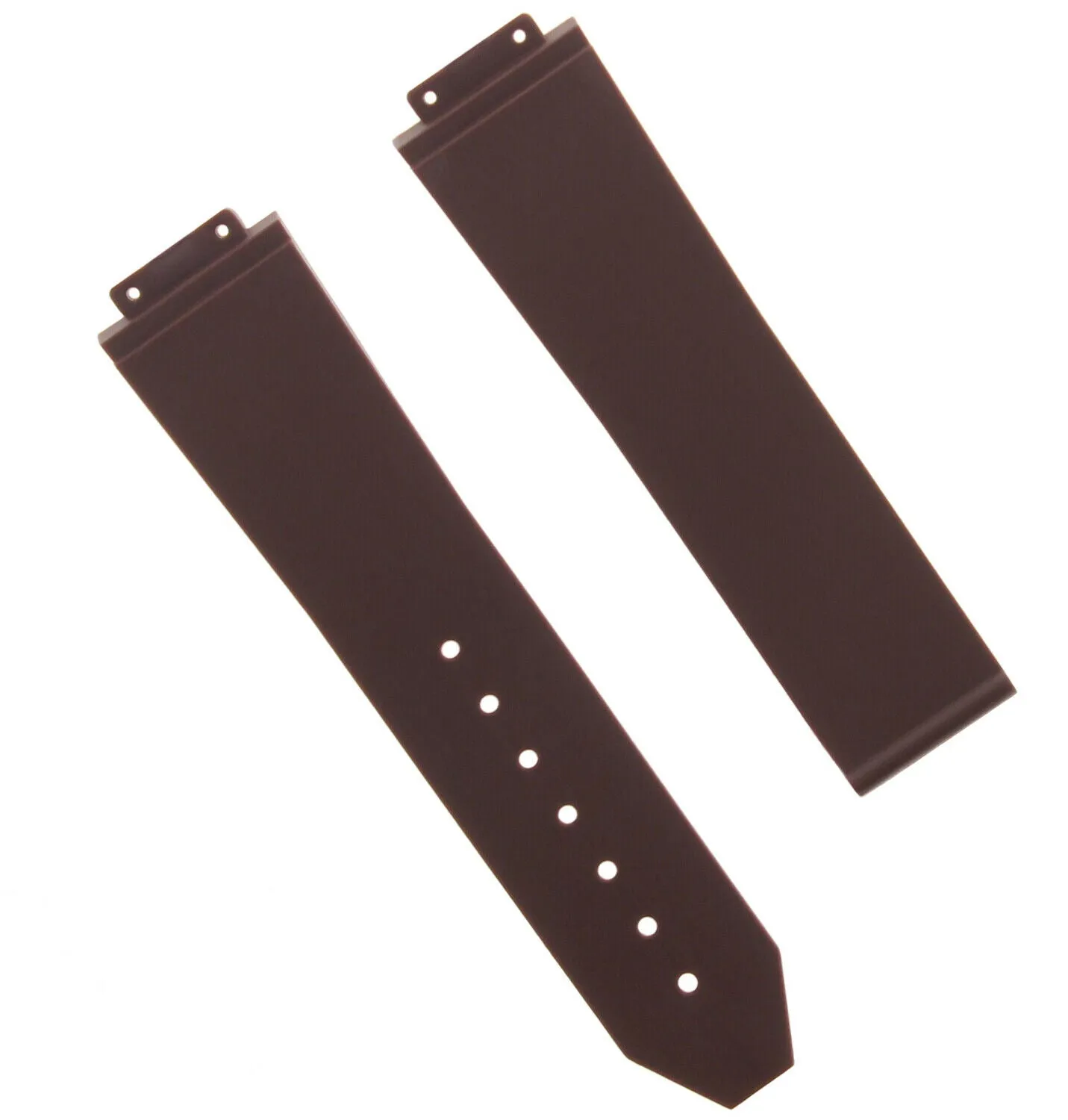21-24-25MM RUBBER SILICONE WATCH BAND STRAP FOR H HUBLOT  2 BK SCREW SCREWDRIVER