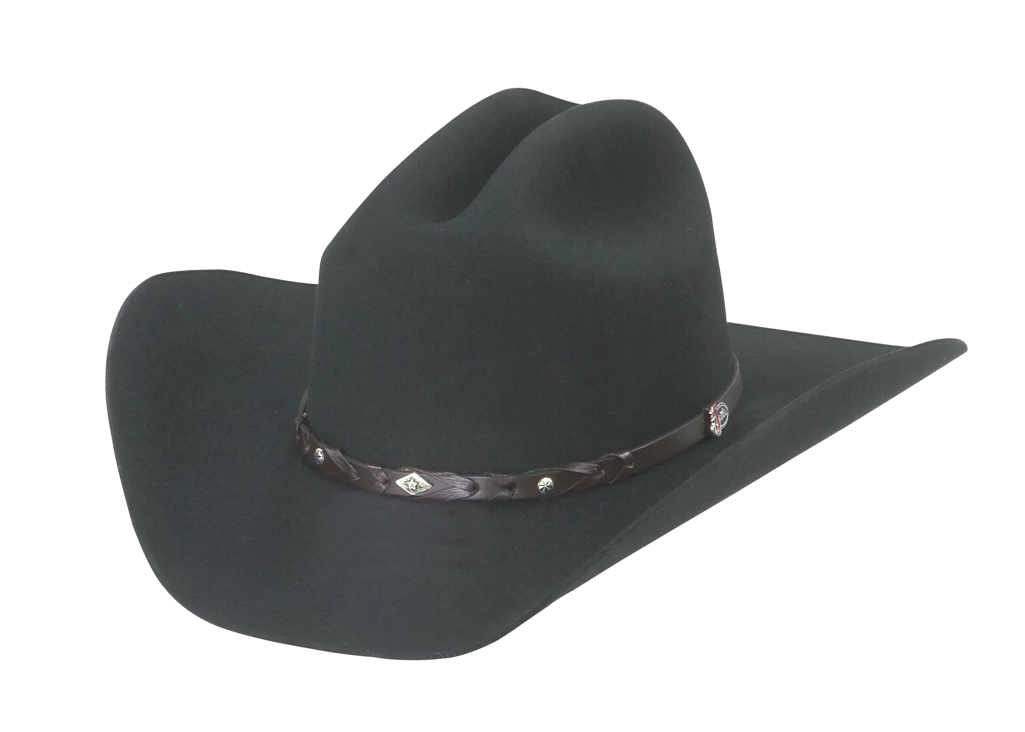 2x Justin Felt Hat: Lone Star