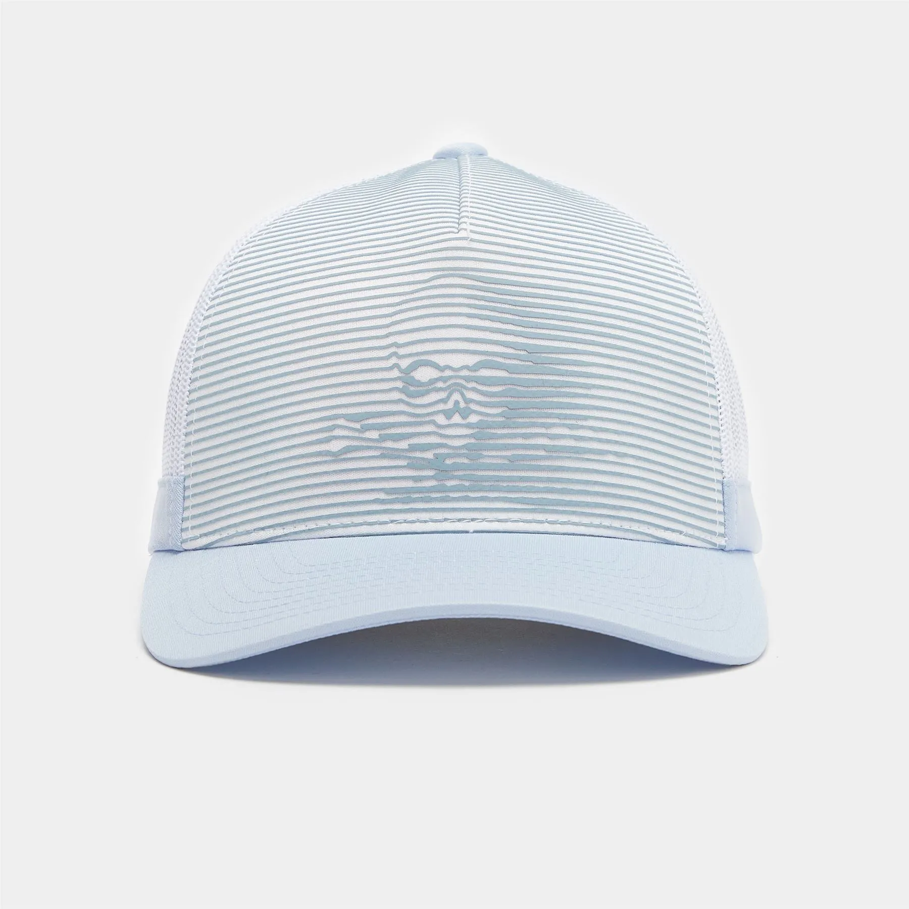3D Skull & T'S Interlock Knit Trucker Hat Drizzle - AW23