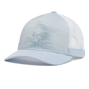 3D Skull & T'S Interlock Knit Trucker Hat Drizzle - AW23