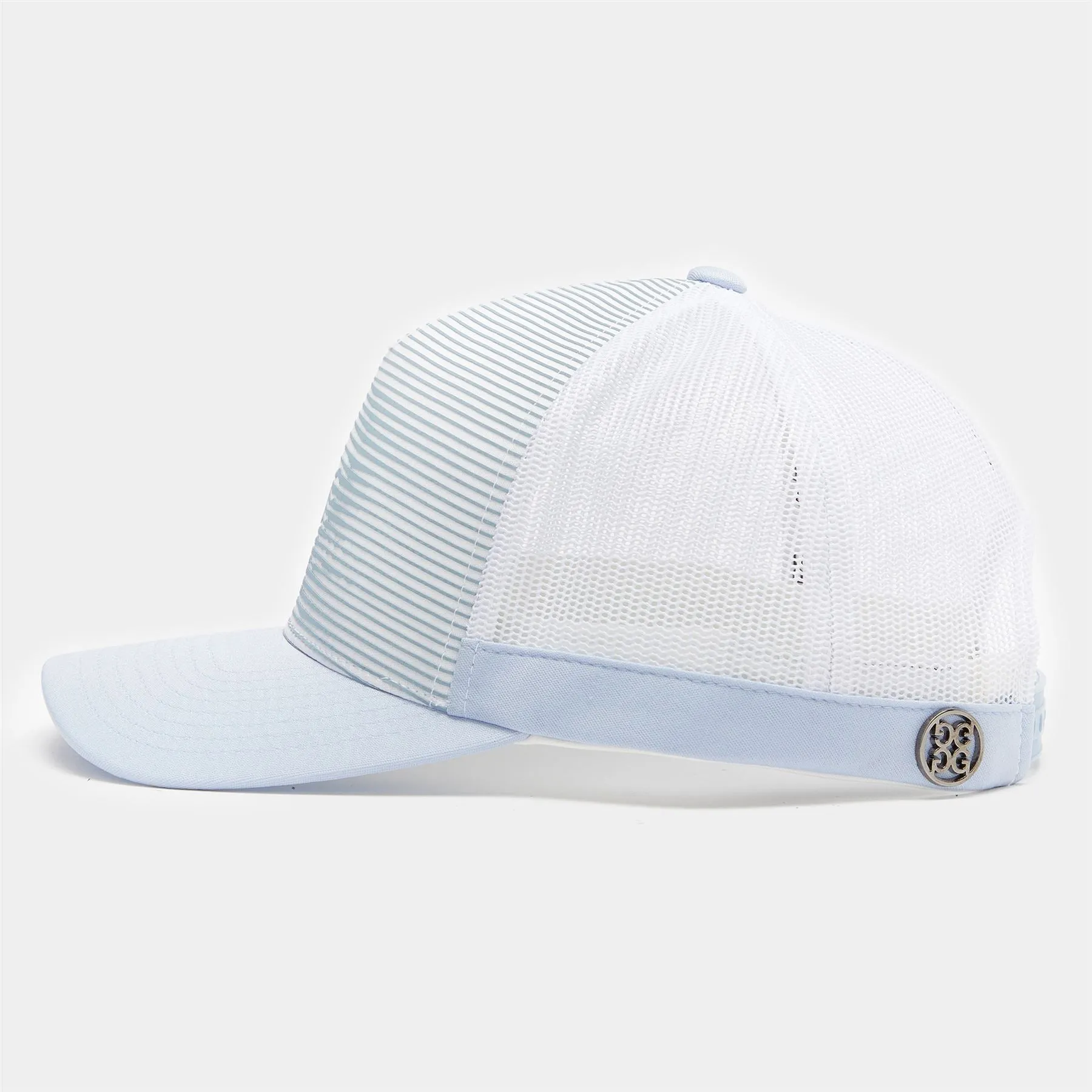 3D Skull & T'S Interlock Knit Trucker Hat Drizzle - AW23