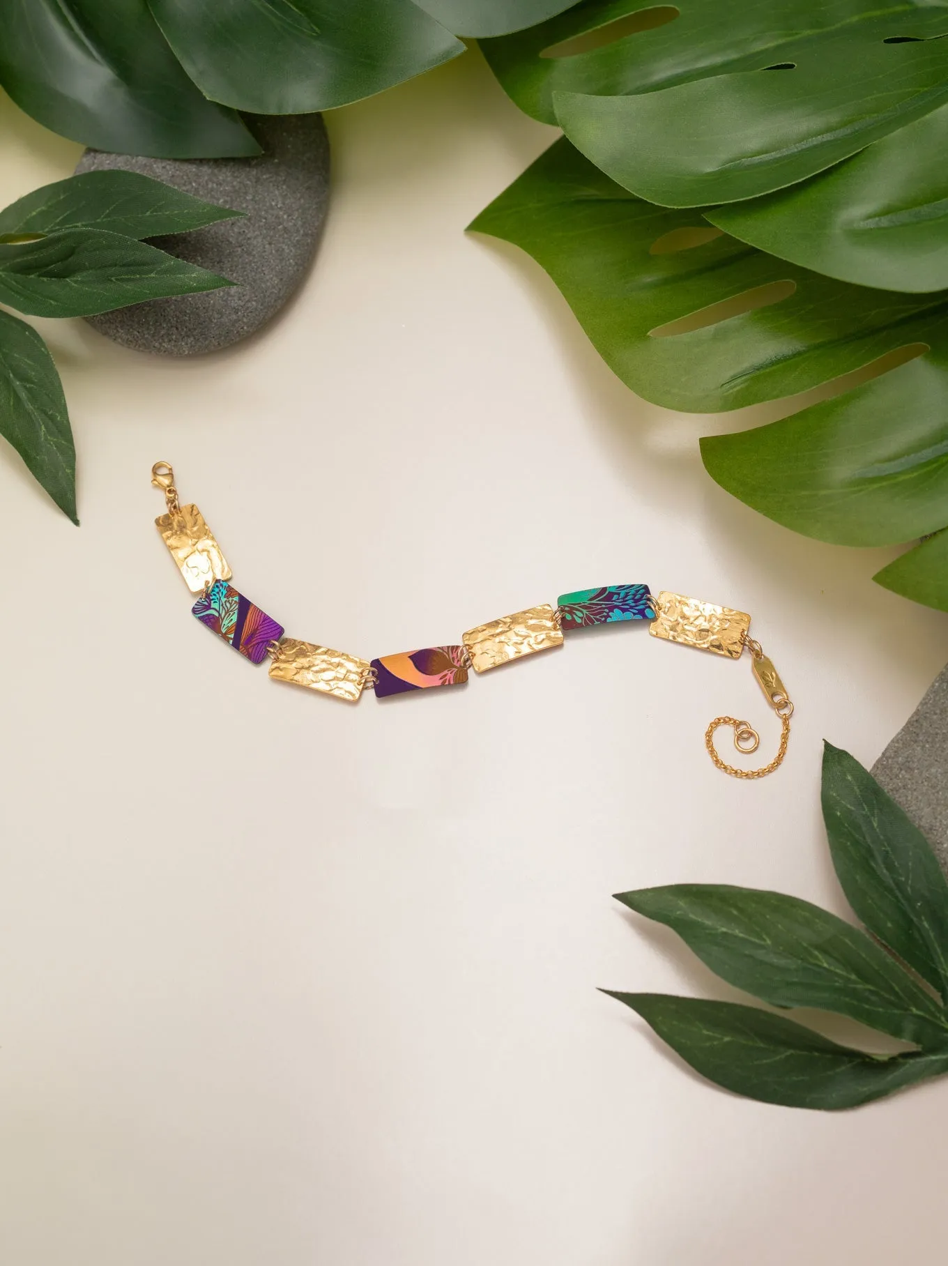 Amber Wave Lana Talisman Bracelet