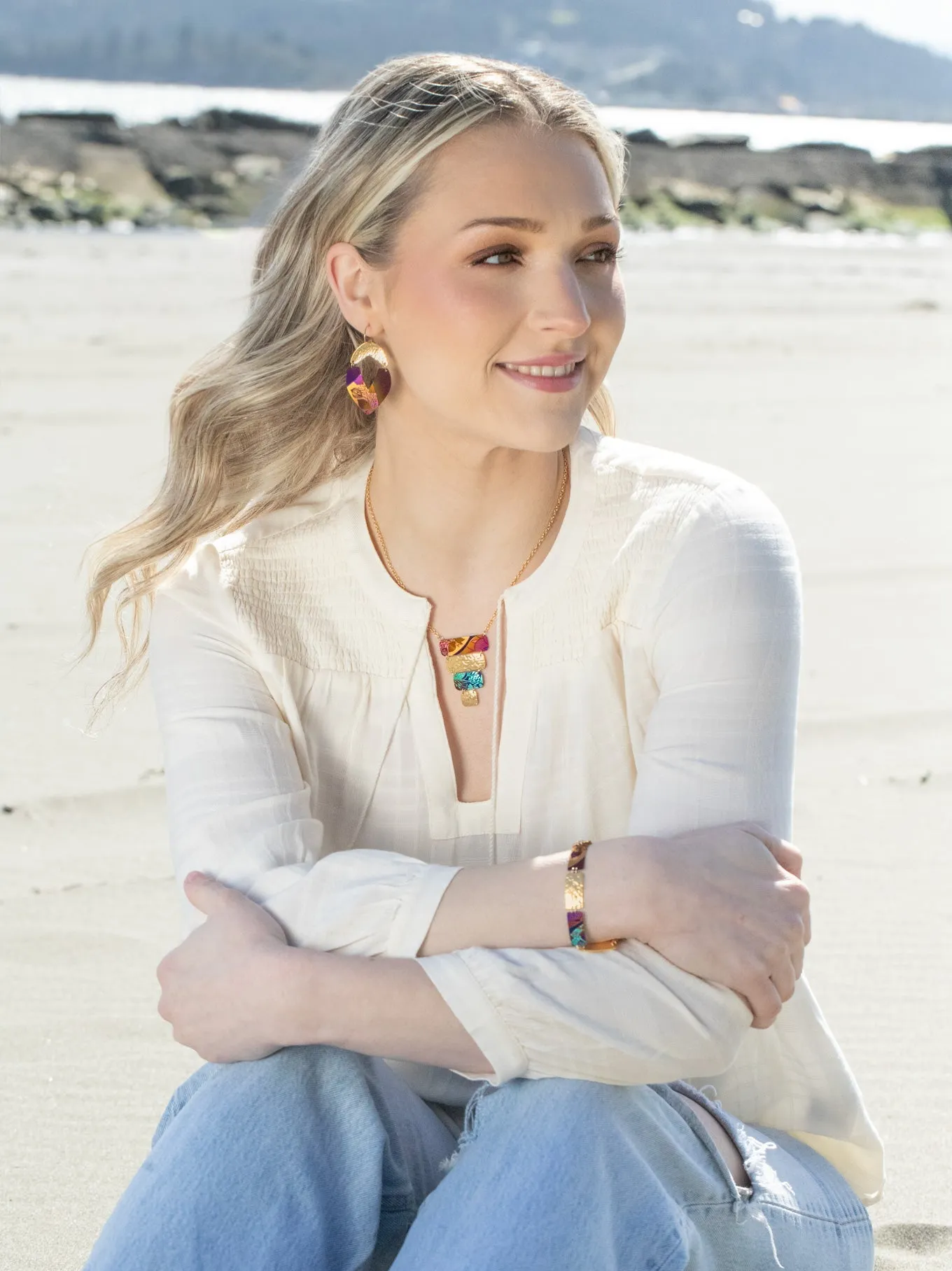Amber Wave Lana Talisman Bracelet