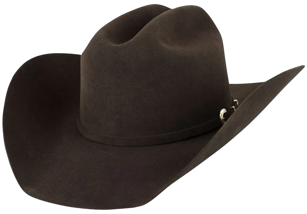 AMERICAN HAT 7X CHOCOLATE FELT HAT
