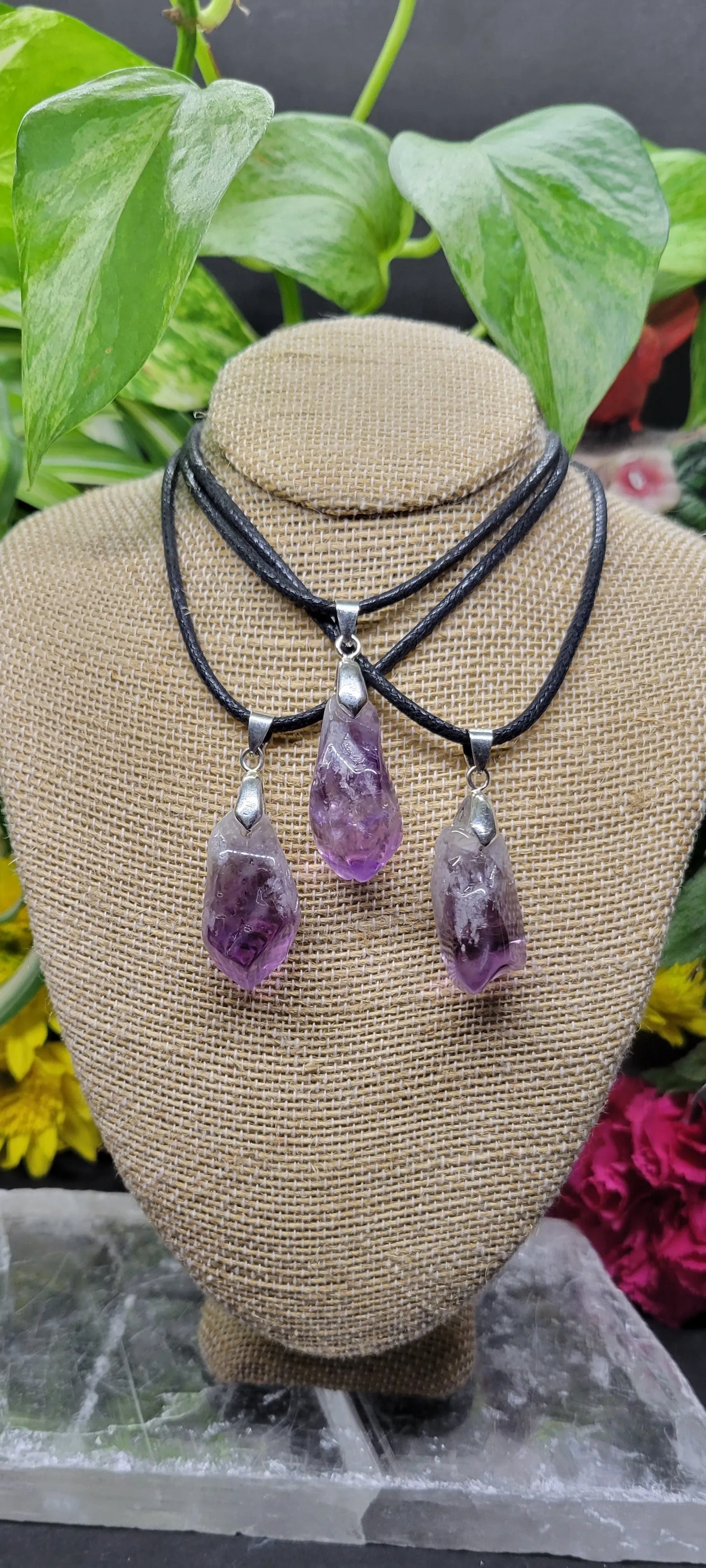 Amethyst Point Necklace