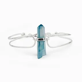 Aqua Aura Wire Bracelet