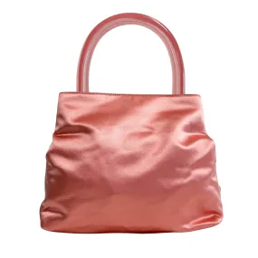 Archive Pink Satin Handle Bag