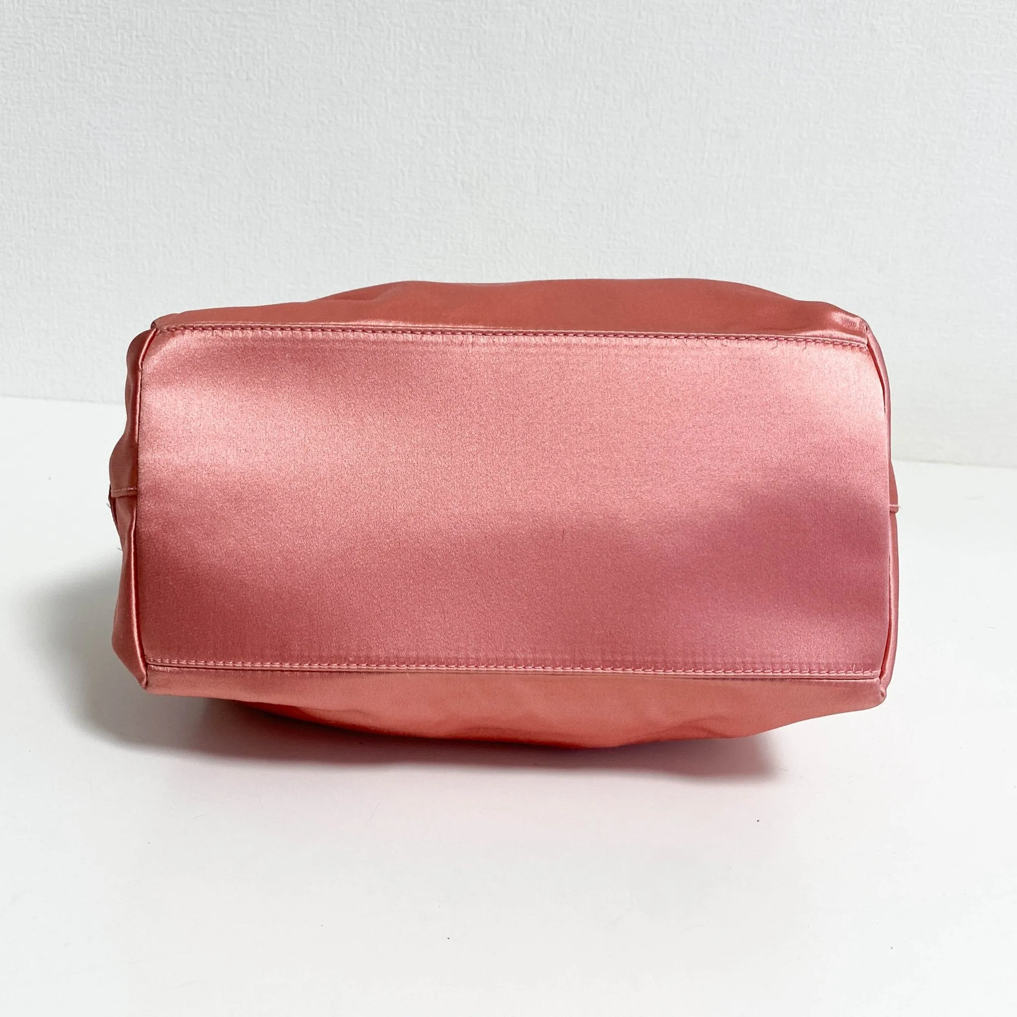 Archive Pink Satin Handle Bag