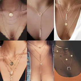 Assorted Pendant Necklaces