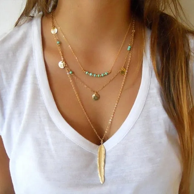 Assorted Pendant Necklaces