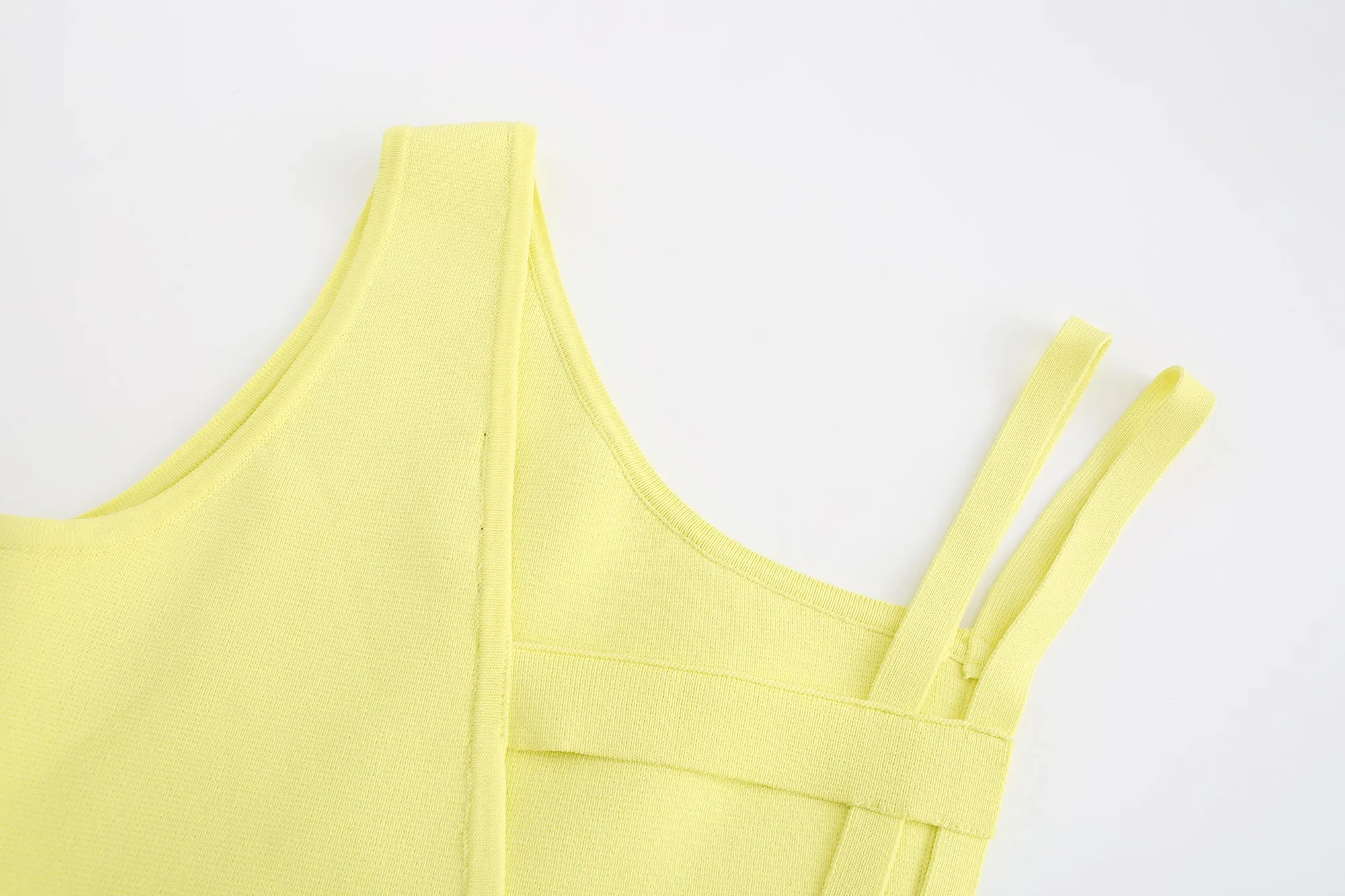 Asymmetric Sling Knit Vest