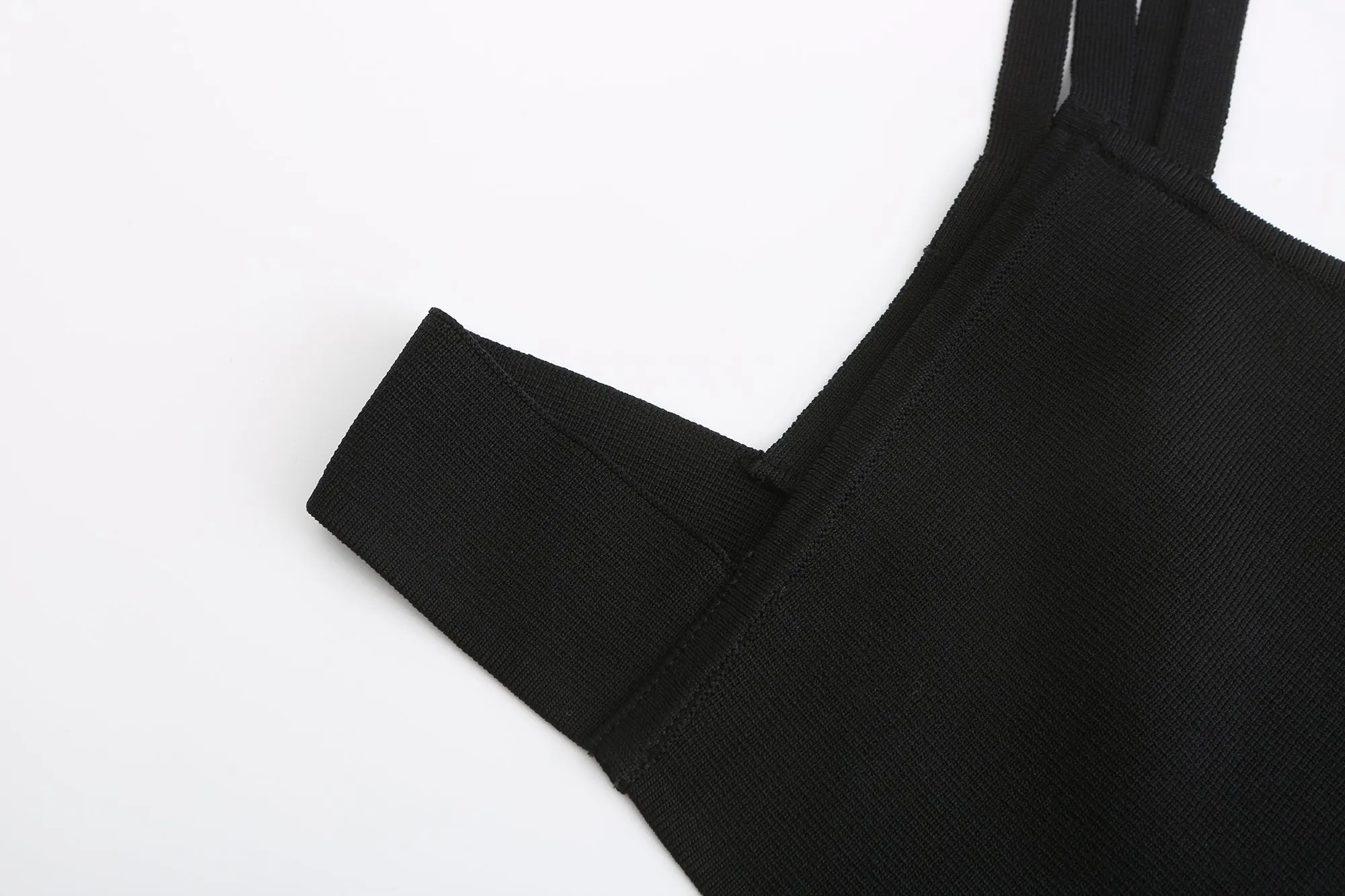 Asymmetric Sling Knit Vest