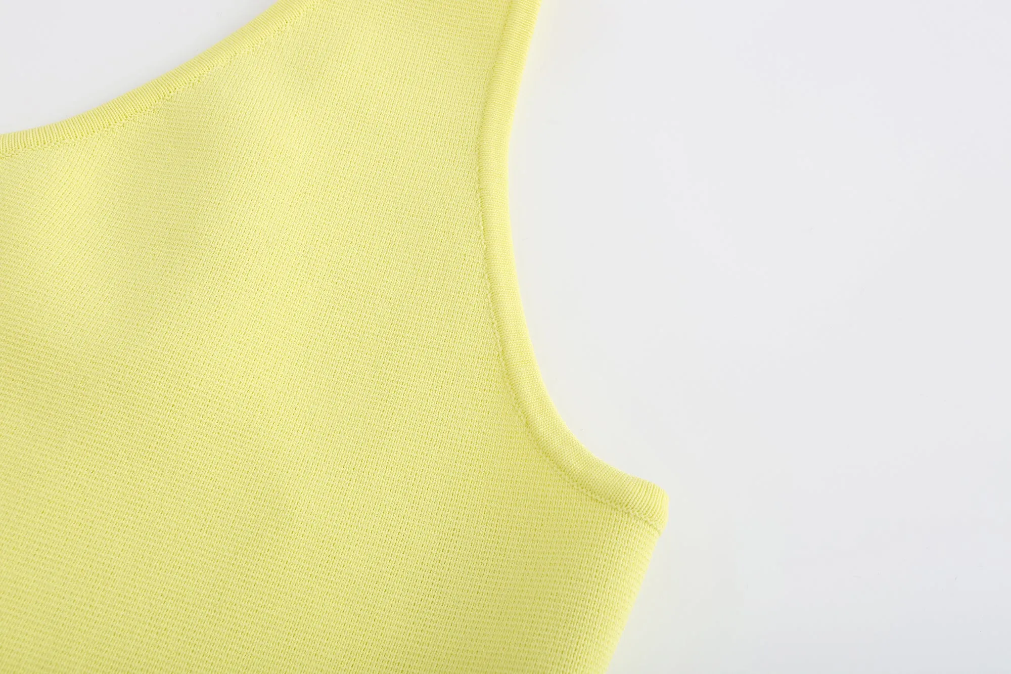 Asymmetric Sling Knit Vest