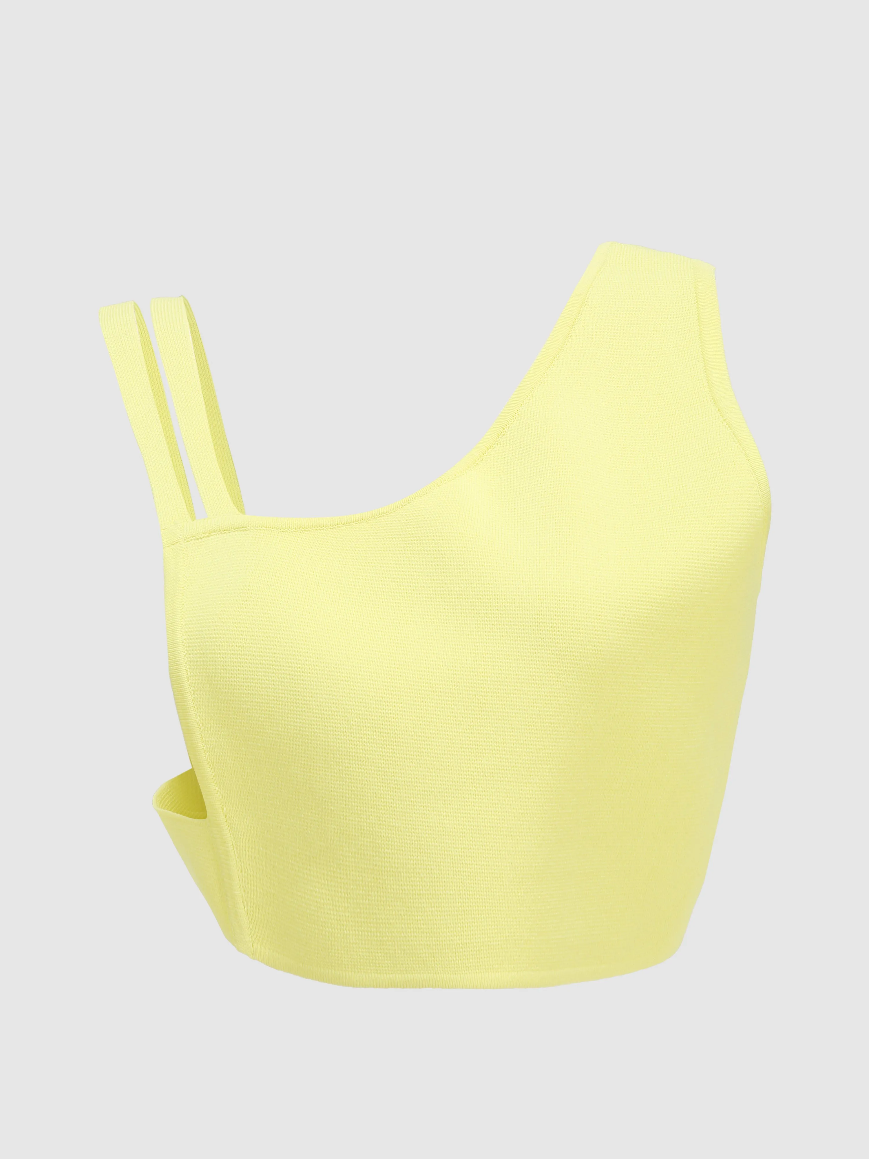 Asymmetric Sling Knit Vest