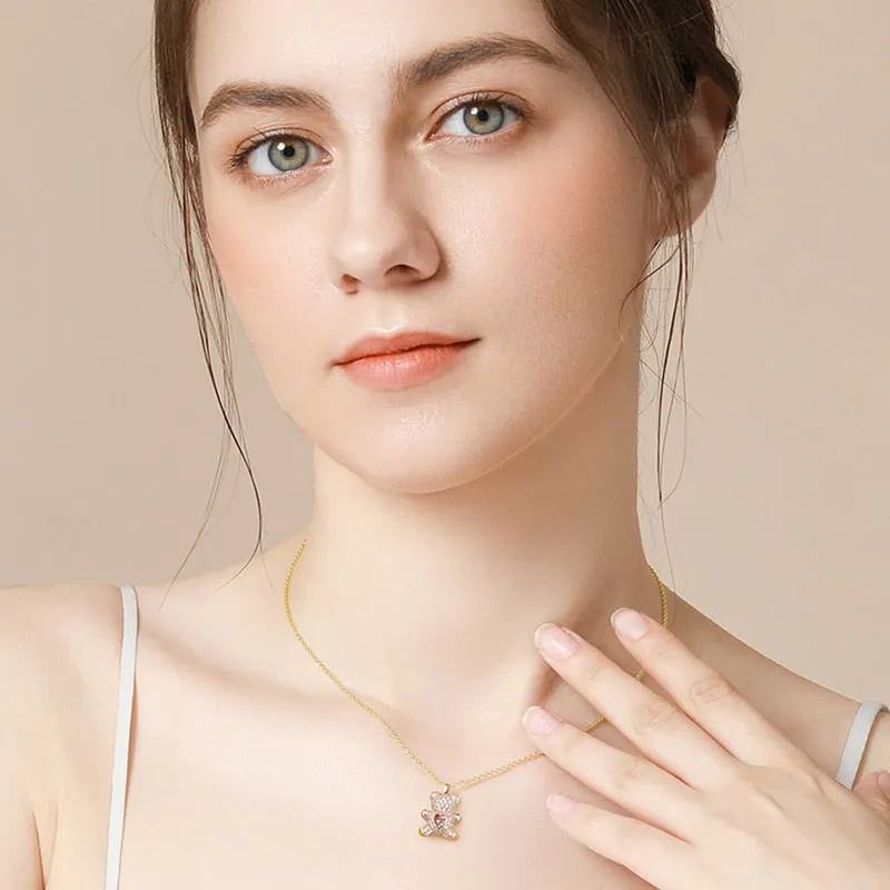 Bear Pendant Necklaces