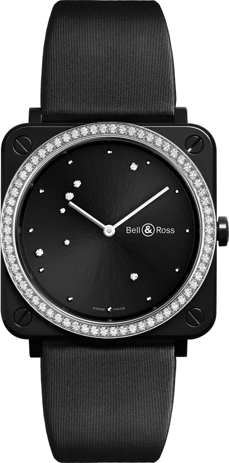 Bell & Ross Watch BRS Diamond Eagle Black D