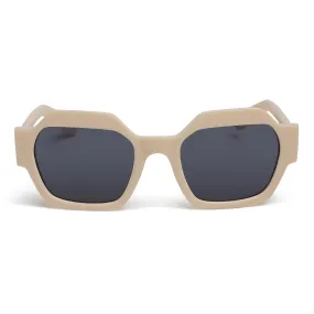 Bevel Frame Square Sunglasses