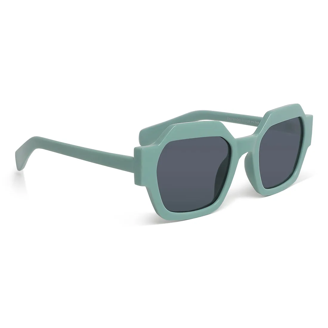 Bevel Frame Square Sunglasses