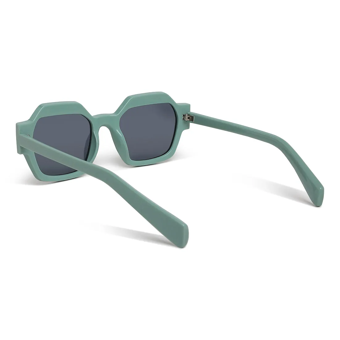 Bevel Frame Square Sunglasses