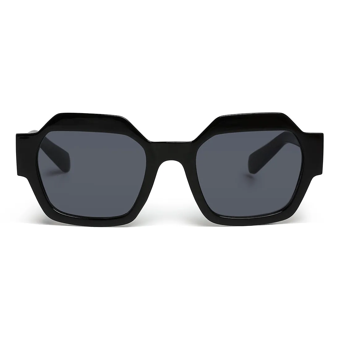 Bevel Frame Square Sunglasses