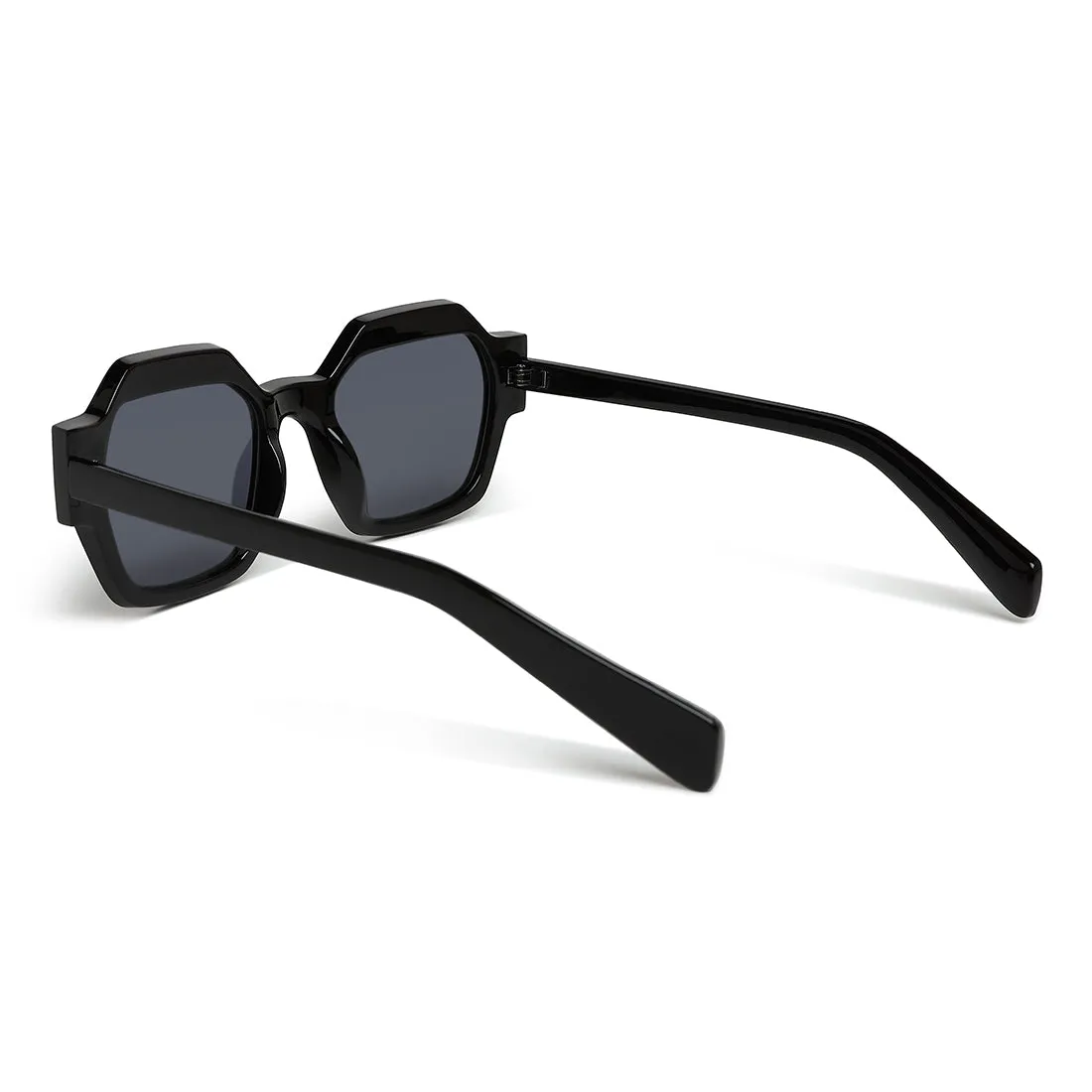 Bevel Frame Square Sunglasses
