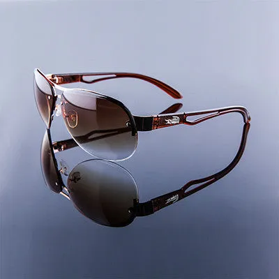 Big size frame UV400 driving sunglasses men brand designer sun glasses for men gradient rimless men sunglasses