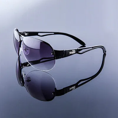 Big size frame UV400 driving sunglasses men brand designer sun glasses for men gradient rimless men sunglasses
