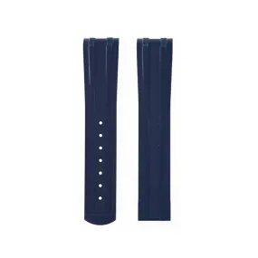Blue Rubber Strap, 20X18mm