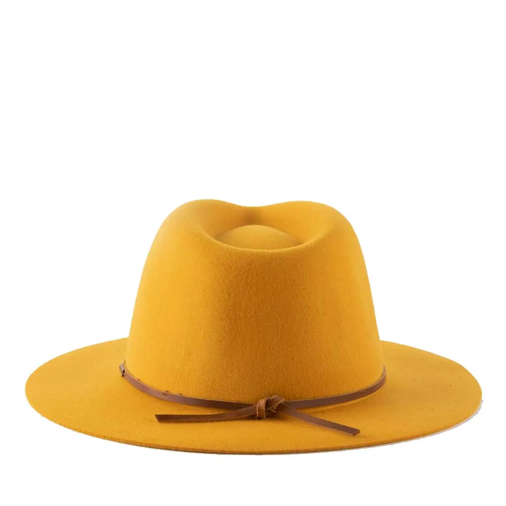 Brixton Wesley Fedora - Golden Glow