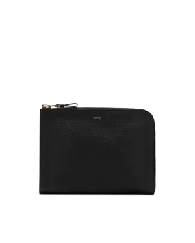 Buckley Embossed Leather Zip Portfolio
