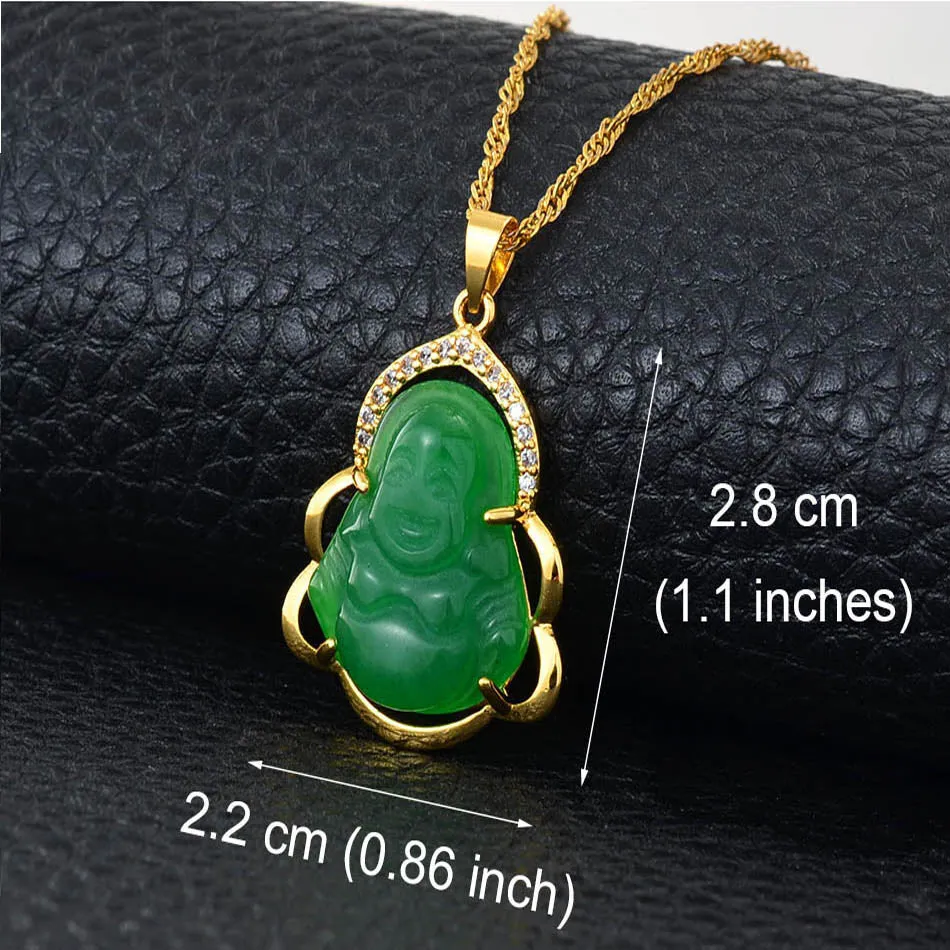 Buddha Pendant Necklaces Women