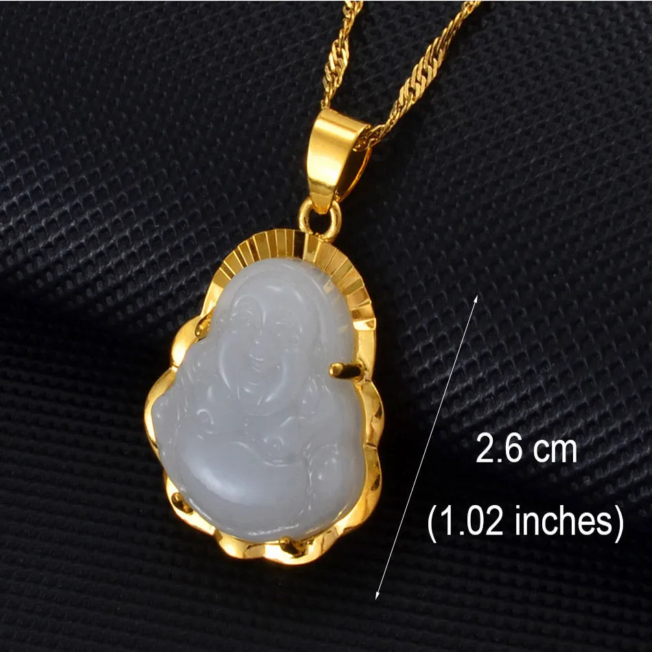 Buddha Pendant Necklaces Women