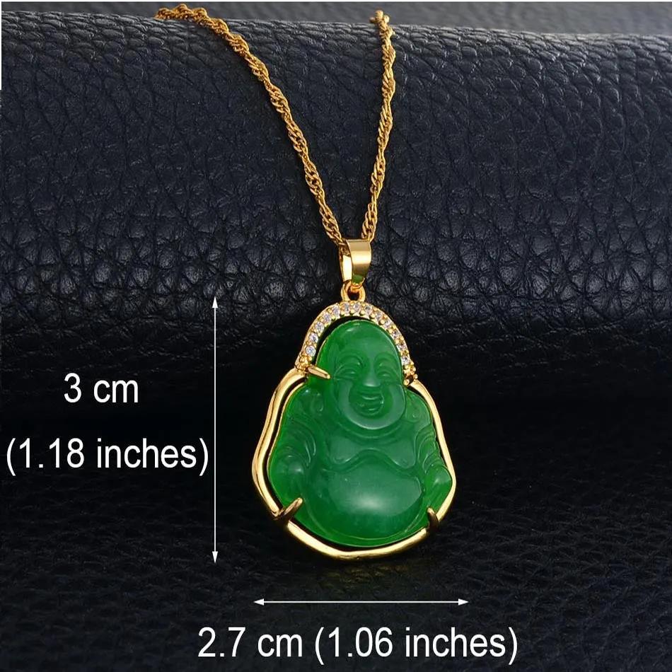 Buddha Pendant Necklaces Women