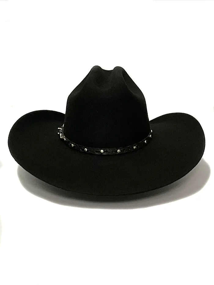 Bullhide PISTOL PETE 6X 0397BL Premium Wool Hat Black