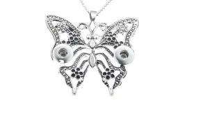 Butterfly Long Chain Bohemian Pendants Necklaces