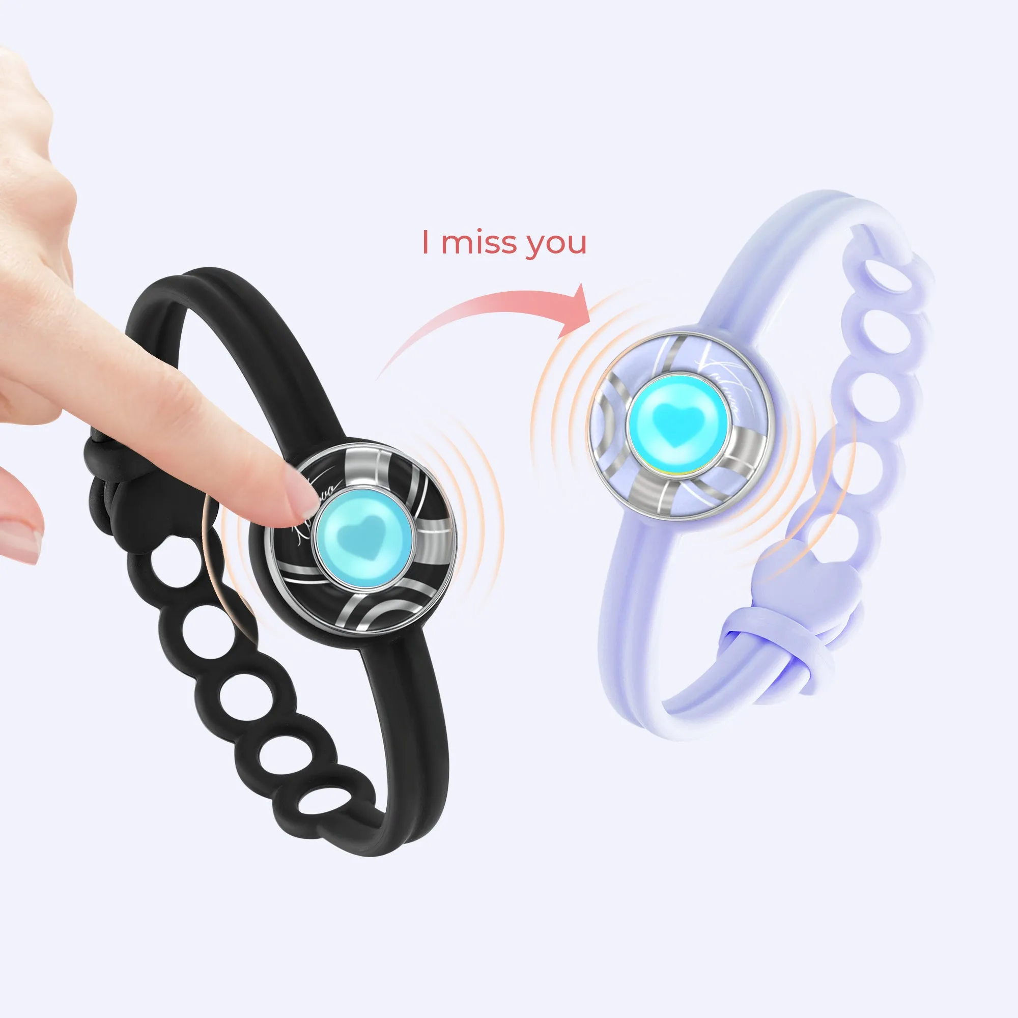 Candy Wave Touch Bracelet Single(Lavender Dream)