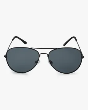 Carlton London Unisex Polarised Aviator Sunglasses