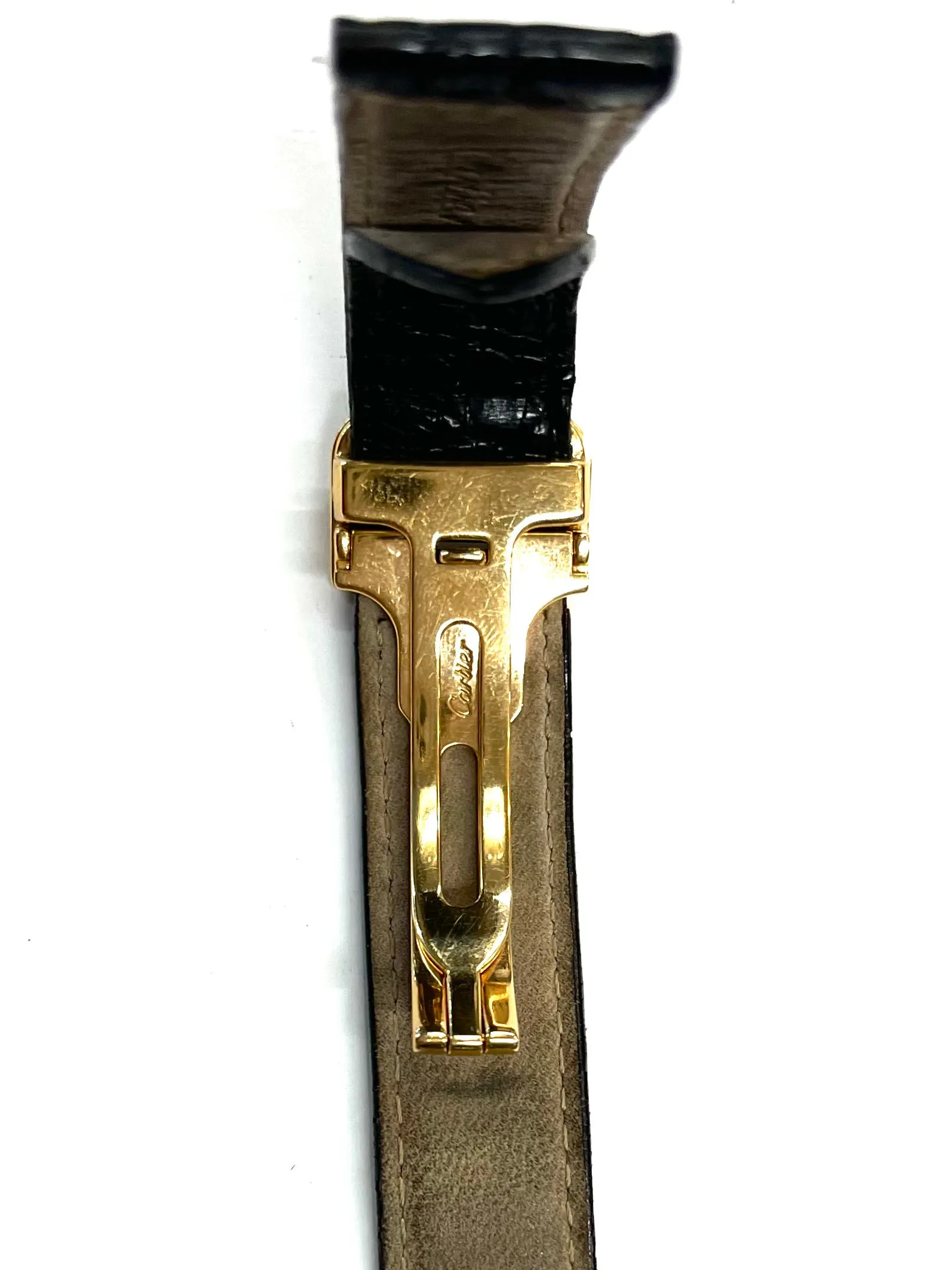 Cartier 18K Yellow Gold Deployment Buckle - $8,995 APR VALUE w/ C