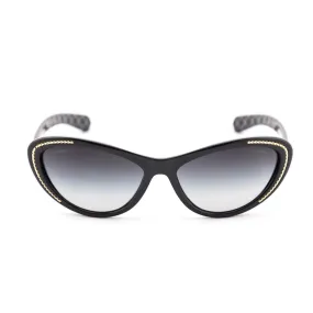 Chanel Black Cat Eye Sunglasses