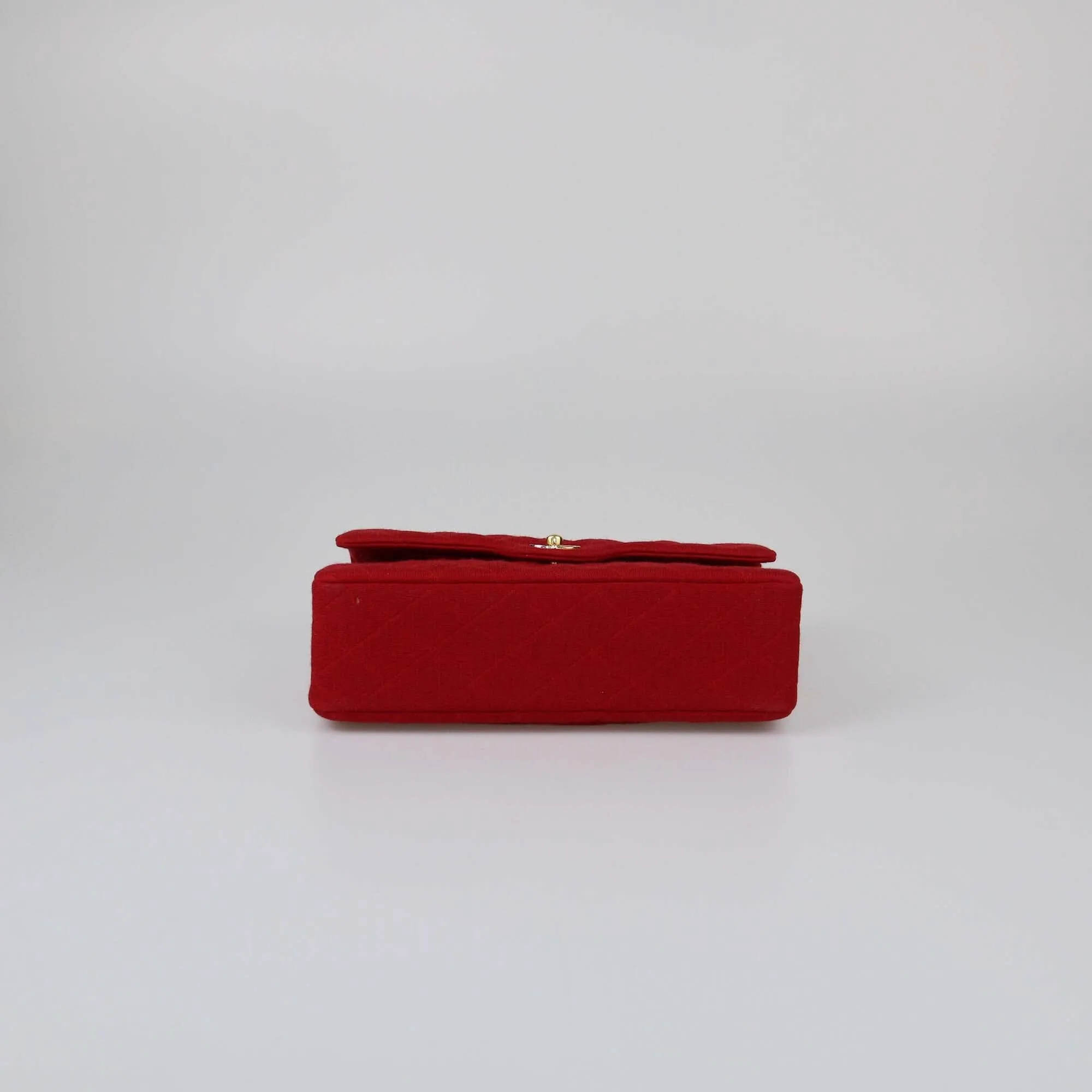 Chanel Red Quilted Medium Classic Flap Bag